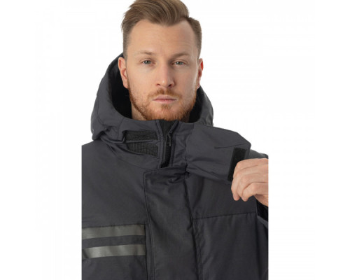 Зимняя куртка-парка Brodeks KW263 limited edition, т.серый